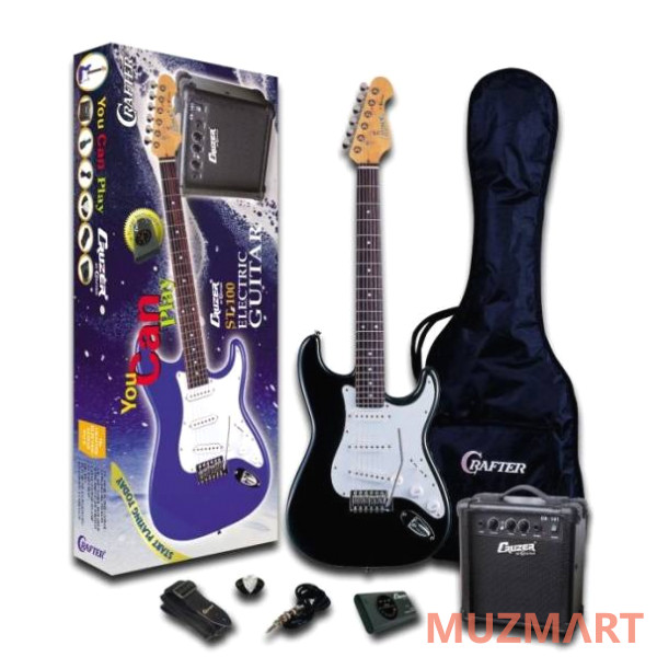 Cruzer ST-100LG PACK/BK Электрогитара