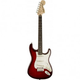Fender SQUIER STANDARD STRATOCASTER FMT RW CRIMSON RED TRANSPARENT Электрогитара