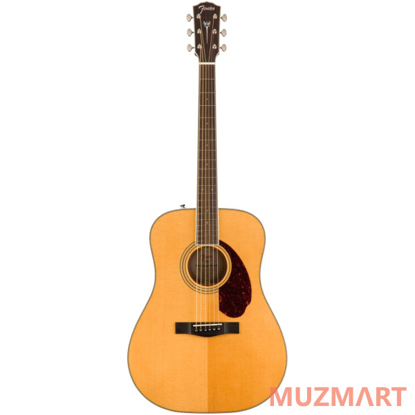 Fender PM-1E DREAD STD NAT W/CASE OV Акустическая гитара с кейсом