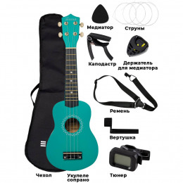 Terris JUS-10 TIF PACK Укулеле сопрано