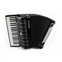 Hohner MATTIA IV 96 BK gun black (A17121) Аккордеон 7/8