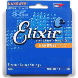 Elixir 12102 Струны для электрогитары