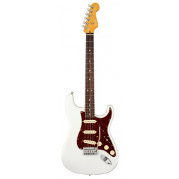 Fender American Ultra Stratocaster®, Rosewood Fingerboard, Arctic Pearl Электрогитара