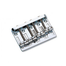 Metallor BB-009-CR Бридж (струнодержатель) для бас-гитары, хром