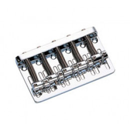 Metallor BB-010-CR Бридж (струнодержатель) для бас-гитары, хром