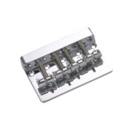 Metallor BB-011-CR Бридж (струнодержатель) для бас-гитары, хром