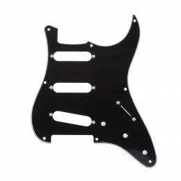Musiclily MX1405BK Защитная накладка гитары Fender Stratocaster Japan, 3 слоя, черная
