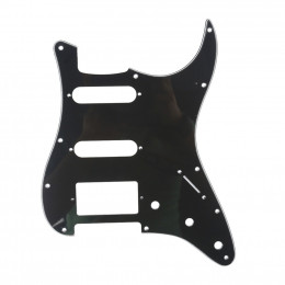 Musiclily MX0311 Защитная накладка электрогитары Fender Stratocaster, 3 слоя, черная