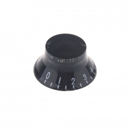 Musiclily M724-4 Ручка потенциометра Gibson Les Paul Style, метрическая, черная, 4шт