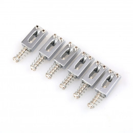 Musiclily MX0884CR-6 Комплект седел для бриджа (6шт), хром