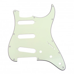 Musiclily MX1148IV Защитная накладка гитары Fender Stratocaster SSS, 3 слоя, слоновая кость