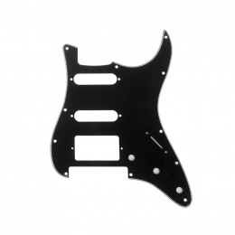 Musiclily MX1380BK Защитная накладка гитары Fender Stratocaster HSS, 3 слоя, черная