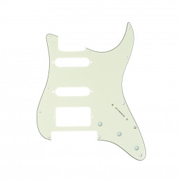 Musiclily MX1380IV Защитная накладка гитары Fender Stratocaster HSS, 3 слоя, слоновая кость
