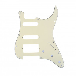 Musiclily MX1382CM Защитная накладка гитары Fender Stratocaster HSS, 3 слоя, кремовая