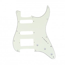 Musiclily MX1382IV Защитная накладка гитары Fender Stratocaster HSS, 3 слоя, слоновая кость