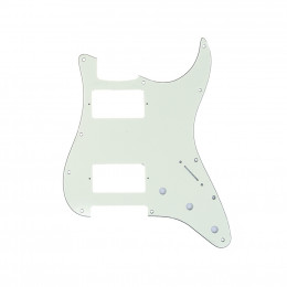 Musiclily MX1379IV Защитная накладка электрогитары Fender Stratocaster HH, 3 слоя, слоновая кость