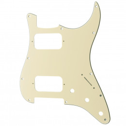 Musiclily MX2248CM Защитная накладка электрогитары Fender Stratocaster HH, 3 слоя, кремовая
