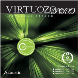 Virtuozo 00710.PRO  Cleartone Струны для акустической гитары