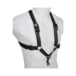 BG France Men XL S43MSH Ремень для альт, тенор и баритон саксофона с металлическим карабином