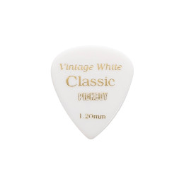 Pickboy GP-03/120 Celluloid Vintage Classic White Медиаторы 50шт