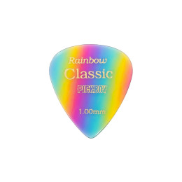Pickboy GP-21/100 Celluloid Vintage Classic Rainbow Медиаторы 50шт