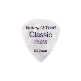 Pickboy GP-14/05 Celluloid Vintage Classic White Pearl Медиаторы 50шт