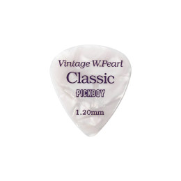 Pickboy GP-14/120 Celluloid Vintage Classic White Pearl Медиаторы 50шт