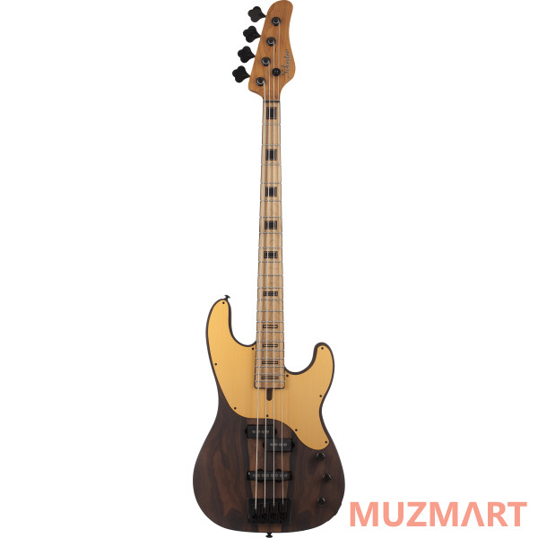 Schecter MODEL-T 4 EXOTIC ZIRICOTE 4-струнная бас-гитара