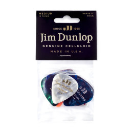 Dunlop PVP106 Variety Celluloid 12Pack Набор медиаторов