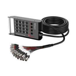 Roxtone STBN1604L35 WPC Кабель многожильный со сценической коробкой в водоотталкивающем чехле