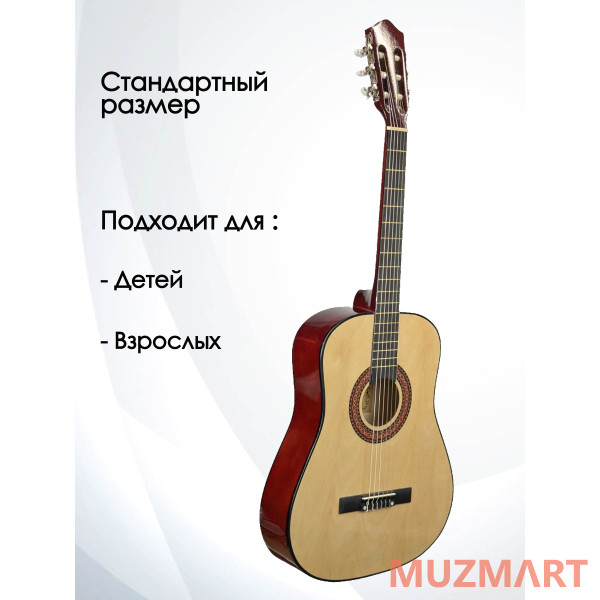 Melede KIT CGL-38NA_BGC-A01_T75_ST-0111BK Гитарный комплект