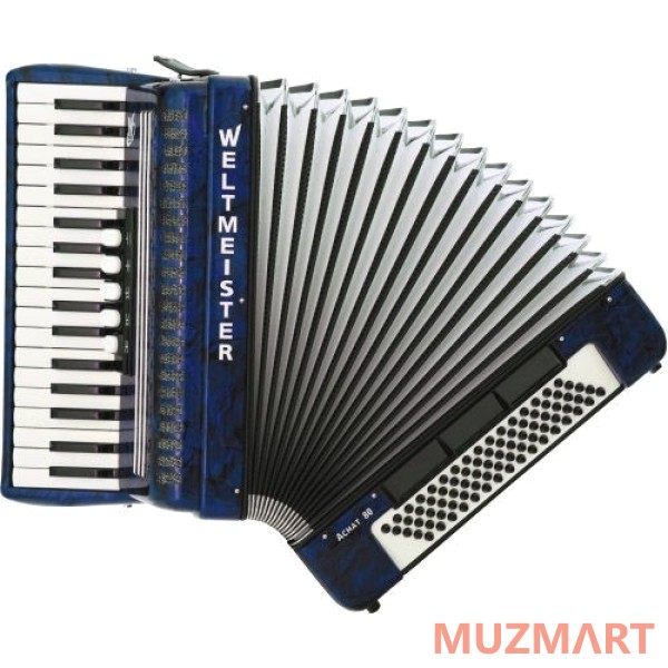 Weltmeister Achat-III-80/34-BL Achat 80 Аккордеон 34/80/III/5/3, синий