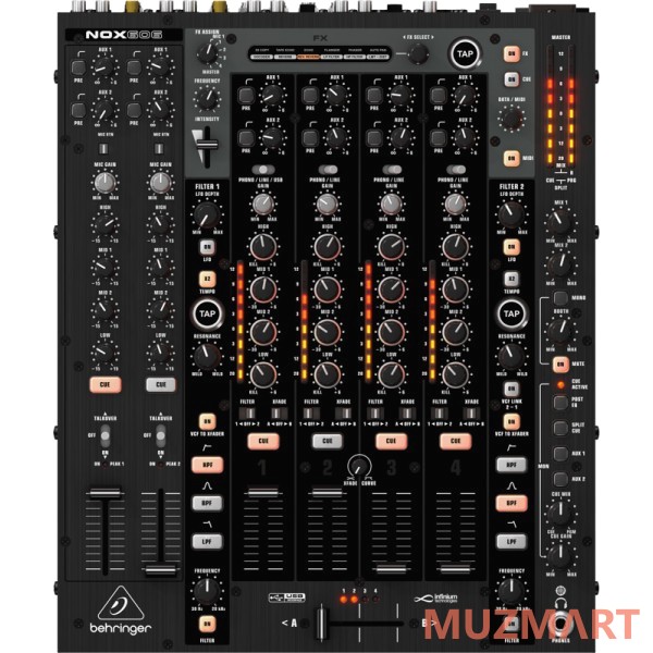 Behringer NOX606 DJ-микшер со встроенным USB интерфейсом