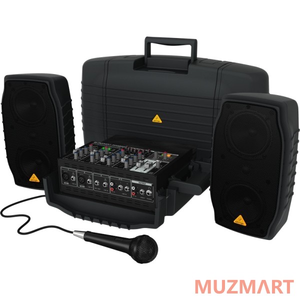 Behringer PPA200 5-канальная портативная система звукоусиления