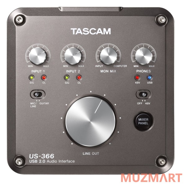 Tascam US-366 USB аудио/MIDI интерфейс