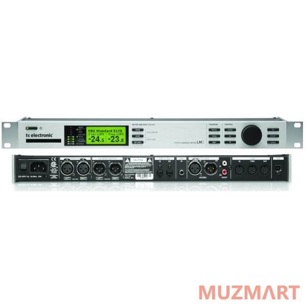 TC Electronic LM2 Вещательный процессор. Нормализация, лимитирование, мониторинг стерео аудиосигнала для теле и радиостанций.