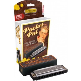 Hohner Pocket Pal с (M59501X) Губная гармоника с уроками