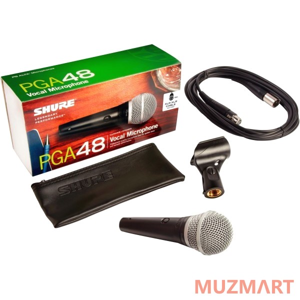 Shure PGA48-XLR-E Вокальный микрофон