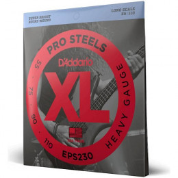 D'Addario EPS230 PROSTEELS BASS HEAVY 55-110 Струны для бас-гитары