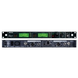 Shure UR4D+ J5E Двухканальный приемник радиосистемы UHF-R