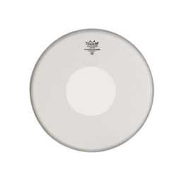 Remo CS-0114-00 BATTER, CONTROLLED SOUND, COATED, 14" Пластик для барабана, с напылением с белым усиленным центром.