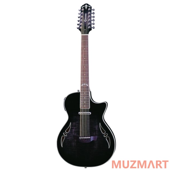 Crafter SA-12 TMBK 12-ти струнная полуакустическая  гитара с кейсом