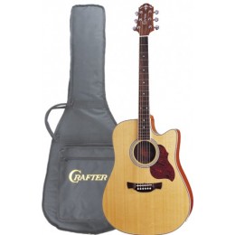 Crafter DTE-6/N Электроакустическая гитара  + Чехол