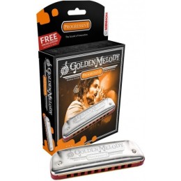 Hohner Golden Melody 542/20 F# (M542076X) Губная гармоника с уроками