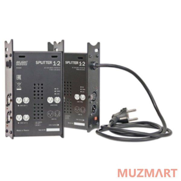 Imlight SPLITTER 1-2-3pin Блок усиления и распределения  сигнала DMX-512