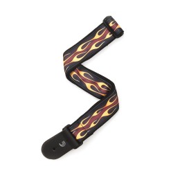 Planet Waves 50MM Hotrod Flame, Red Ремень тканый с рисунком красный огонь, deluxe
