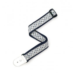 Planet Waves 50MM Woven, w/ Blue and White Flower Jacquard Ремень тканый с сине-белым рисунком `Flower Jacquard`