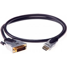 Klotz HA-DV-G05 Видеокабель с позолоченными контактами DVI и HDMI