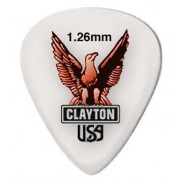 Clayton S126/12 Набор медиаторов, стандартные 1.26 mm 12 шт.