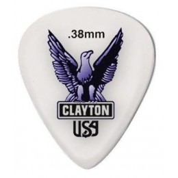 Clayton S38/12 Набор медиаторов, стандартные 0.38 mm 12 шт.